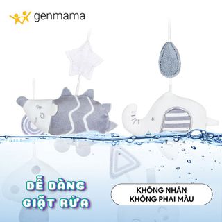 [Tặng Khung Treo] Đồ Chơi Treo Nôi Cho Bé Có Cót Xoay Phát Nhạc, Kích Thích Thị Giác, Đồ Chơi Treo Nôi Hanmade