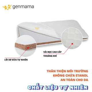 Nệm Xơ Dừa Cho Cũi Bé 100% Xơ Dừa Tự Nhiên, Thoáng Mát, Đệm Ngủ Cho Bé Sơ Sinh, Đệm Cũi Cho Bé Genmama
