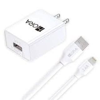 Sạc Nhanh 1HORA GAR143 12W - USB-A to L cho iPhone 14 Trở Xuống - Chính Hãng