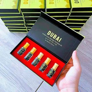 Set 5 chai nước hoa tinh dầu cao cấp Dubai