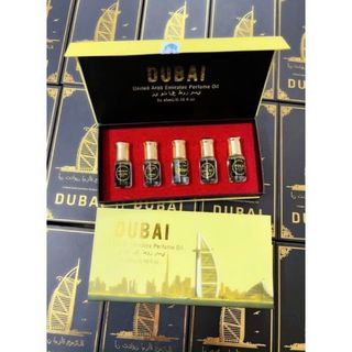 Set 5 chai nước hoa tinh dầu cao cấp Dubai