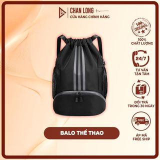 Balo Dây Rút Thể Thao Chống Nước Có Ngăn Đựng Giày Chơi Bóng Rổ , Bóng Đá Tập Gym Bag Túi Thể Thao