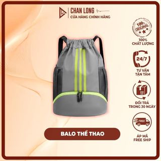 Balo Dây Rút Thể Thao Chống Nước Có Ngăn Đựng Giày Chơi Bóng Rổ , Bóng Đá Tập Gym Bag Túi Thể Thao