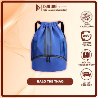 Balo Dây Rút Thể Thao Chống Nước Có Ngăn Đựng Giày Chơi Bóng Rổ , Bóng Đá Tập Gym Bag Túi Thể Thao