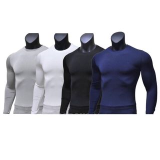 Áo thun nam dài tay, áo thể thao nam thu đông dáng body giữ nhiệt