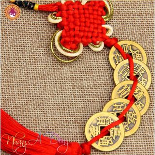 Sỉ Dây Xu Ngũ Đế, 5 Đồng Xu Phong Thuỷ Tài Lộc May Mắn Nhất giá sỉ - giá bán buôn