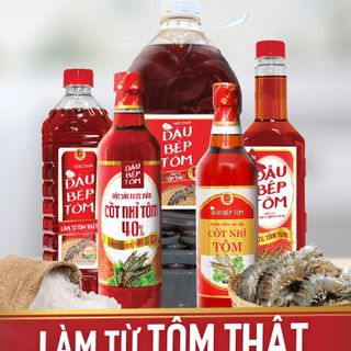 Nước chấm Đầu Bếp Tôm 1L8