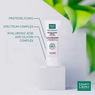 KEM CHỐNG NẮNG PHỔ RỘNG TOÀN DIỆN NGỪA LÃO HÓA, PHÒNG CHỐNG NÁM QUAY LẠI - MARTIDERM THE ORIGINALS PROTEOS SCREEN SPF50+ FLUID CREAM