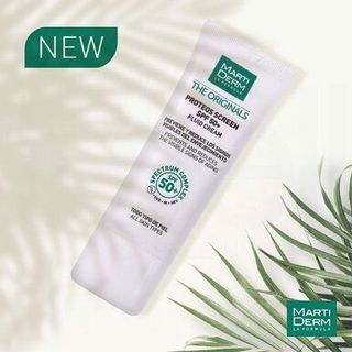 KEM CHỐNG NẮNG PHỔ RỘNG TOÀN DIỆN NGỪA LÃO HÓA, PHÒNG CHỐNG NÁM QUAY LẠI - MARTIDERM THE ORIGINALS PROTEOS SCREEN SPF50+ FLUID CREAM