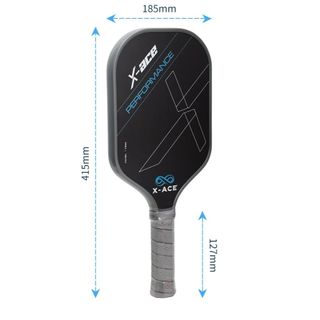 Vợt Pickleball X-Ace PERFORMANCE, Chất Liệu Cacbon 3K, Tay Cầm Chống Trượt- Tặng Kèm 2 Quả Bóng