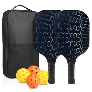 [TRỢ GIÁ] Bộ 2 Vợt Chơi Bóng Pickleball Siêu Nhẹ Và Chuyên Nghiệp Bền Đẹp Chắc Tay, Tặng Túi Đựng 4 Quả Bóng | CHANLONG