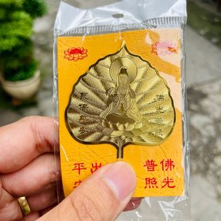 Lá bồ đề Đức Phật mạ vàng giá sỉ - giá bán buôn, lì xì Tết.