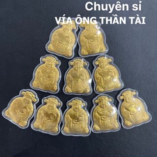 Thỏi Thần Tài Mạ Vàng Cao Cấp Tặng Túi Gấm giá sỉ - giá bán buôn, lì xì Tết.