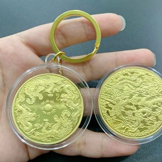 MÓC KHÓA XU LONG PHỤNG SUM VẦY giá sỉ - giá bán buôn