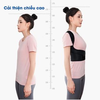 [TRỢ GIÁ] Đai Chống Gù Lưng Cao Cấp Công Thái Học, Hỗ Trợ Định Hình Cột Sống, Cong Vẹo Cột Sống - ĐCG2