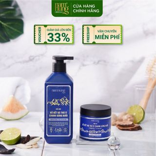 Combo dầu gội 500ml và dầu xả 200gr Nam Nung chính hãng