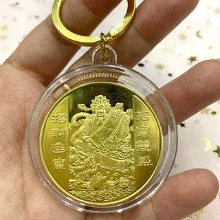 MÓC KHÓA XU THẦN TÀI giá sỉ - giá bán buôn