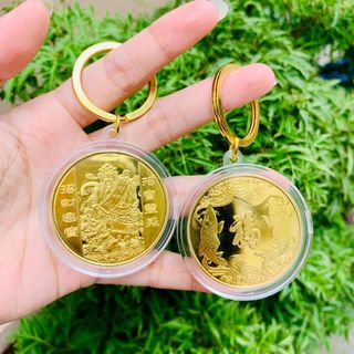 MÓC KHÓA XU THẦN TÀI giá sỉ - giá bán buôn