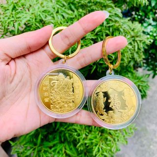 MÓC KHÓA XU THẦN TÀI giá sỉ - giá bán buôn