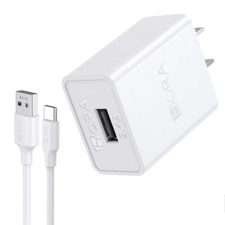 Bộ Sạc Nhanh 1HORA GAR142 12W với Cáp Type C 1m - Tương Thích Xiaomi, Samsung