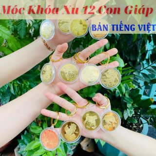 Móc khoá 12 con giáp giá sỉ - giá bán buôn, lì xì Tết.