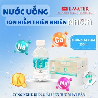 COMBO ĐẶC BIỆT 5 thùng nước i-on kiềm thiên nhiên NAWA 250ml - GIẢM 20%