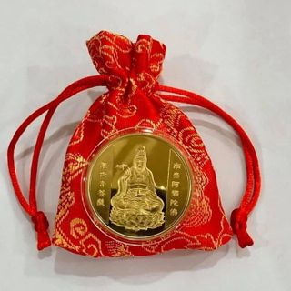 SỈ Xu Quan Âm Bồ Tát kèm túi gấm đỏ giá buôn bán, lì xì Tết. giá sỉ - giá bán buôn