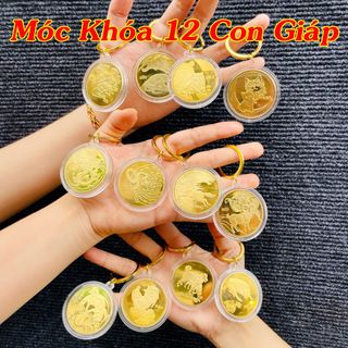 Móc khoá 12 con giáp giá sỉ - giá bán buôn, lì xì Tết.