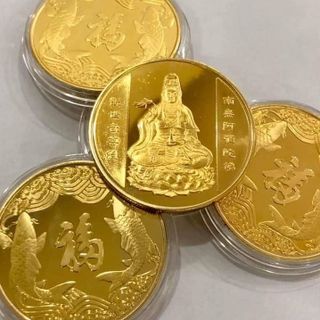 SỈ Xu Quan Âm Bồ Tát kèm túi gấm đỏ giá buôn bán, lì xì Tết. giá sỉ - giá bán buôn