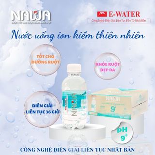 COMBO ĐẶC BIỆT 5 thùng nước i-on kiềm thiên nhiên NAWA 250ml - GIẢM 20%