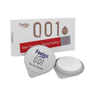 Bao cao su Feelex 001, siêu mỏng chuẩn 0.01mm