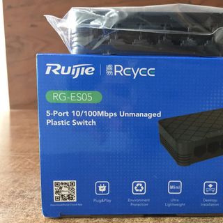 Switch 5 cổng 10/100 BASE-T RUIJIE RG-ES05