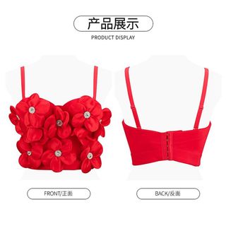 Áo Bra, Áo Yếm Bông Đính Đá sang trọng , chuẩn from, nâng vòng 1 tạo sự quyến rũ ( Hàng Giá Tận Xưởng )