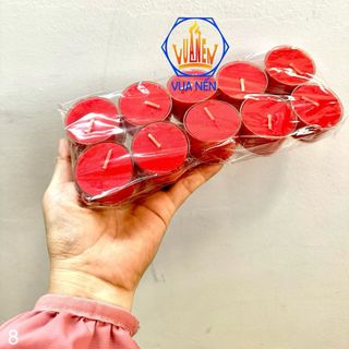 Nến Ly nhựa (Votive) gói 10 Viên, hàng chất lượng cao