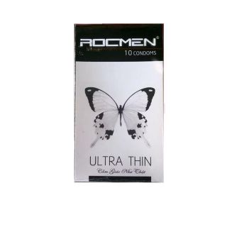 Bao cao su rocmen trắng siêu mỏng hộp 10 chiếc
