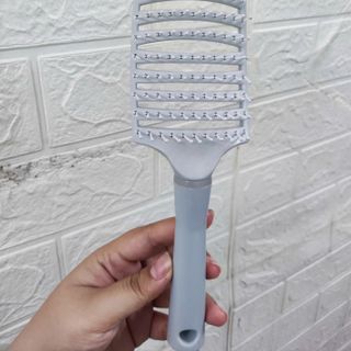 Lược nhựa Chải Gỡ Rối ,làm Phồng Tóc Hình Vòng Cung V2- lược nhựa vòng cung giá sỉ