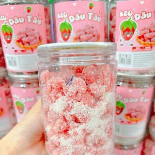 Kẹo Dâu Tây Hũ 400G Đặc Sản Đà Lạt