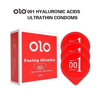 Bao Cao Su OLOL 0.01mm Siêu mỏng, truyền nhiệt, nhiều gel