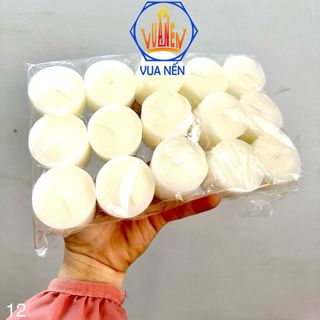 Nến Trụ gói 15 viên, sáp sạch 100%, hàng chất lượng cao