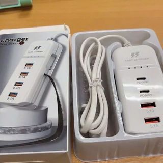 Ổ điện 4 cổng sạc nhanh