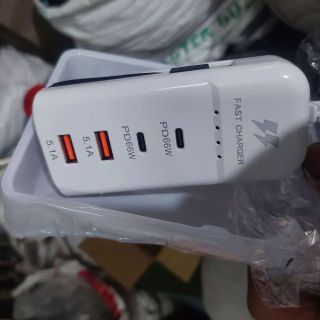 Ổ điện 4 cổng sạc nhanh