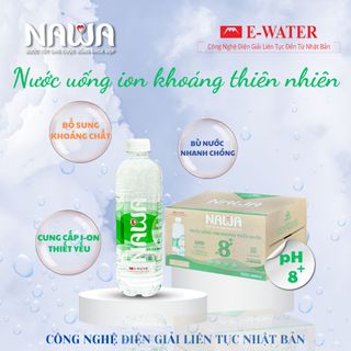 COMBO ĐẶC BIỆT 9 thùng nước i-on khoáng NAWA 500ml - GIẢM 20%