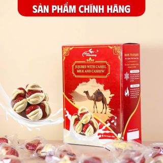 Táo đỏ kẹp sữa lạc đà nhân hạt điều