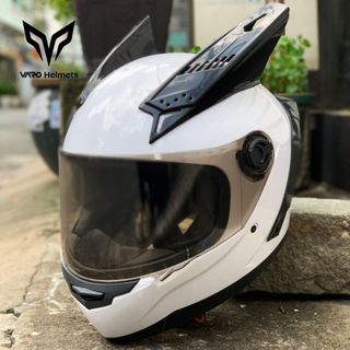 Mũ bảo hiểm fullface bán buôn bán sỉ kèm đuôi gió