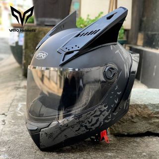 Mũ bảo hiểm fullface bán buôn bán sỉ kèm đuôi gió