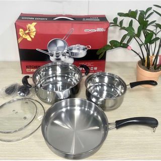 Bộ 3 nồi chảo tiện lợi