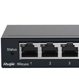 Thiết bị chuyển mạch Switch 5 cổng RUIJIE RG-ES105GD tốc độ chuyển mạch 10Gbps, có đèn chỉ báo