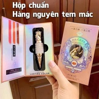 Son 3 Màu AGAG Nội Địa Trung-Chất son mềm mịn