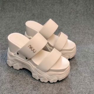 DÉP XUỒNG NỮ 2 QUAI TAG ĐÁ 10CM DA XỊN SIÊU ÊM, SIÊU NHẸ, SIÊU BỀN