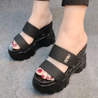 DÉP XUỒNG NỮ 2 QUAI TAG ĐÁ 10CM DA XỊN SIÊU ÊM, SIÊU NHẸ, SIÊU BỀN